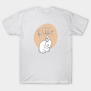 Timid rabbit T-Shirt